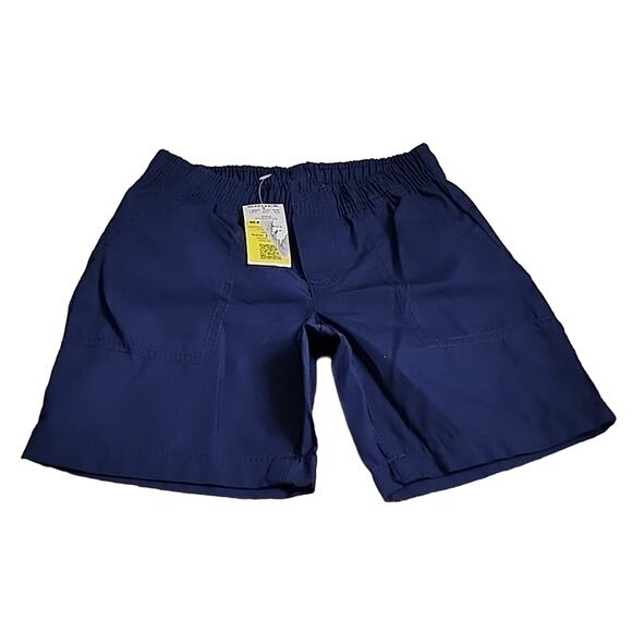 Carters Dark Blue Chino Cotton Shorts, NWT, 3T, - Picture 1 of 5